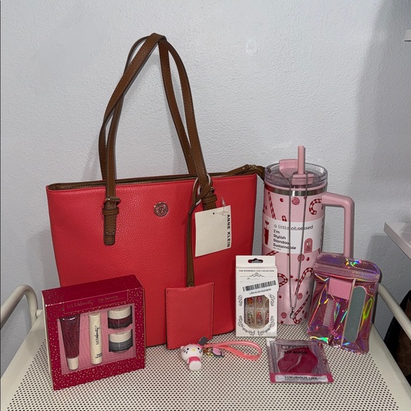 Other - Anne Klein Tote Bag with tumbler bundle
